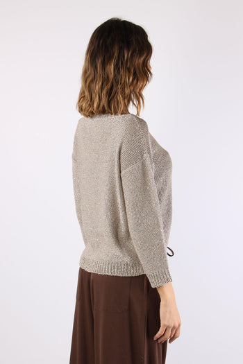 Gelada Maglia M/l Lurex Sand - 6