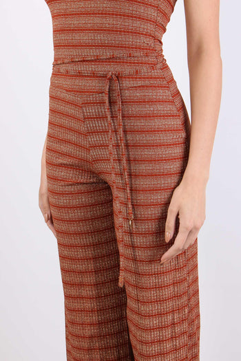 Tuta Lurex Riga Ruggine - 7