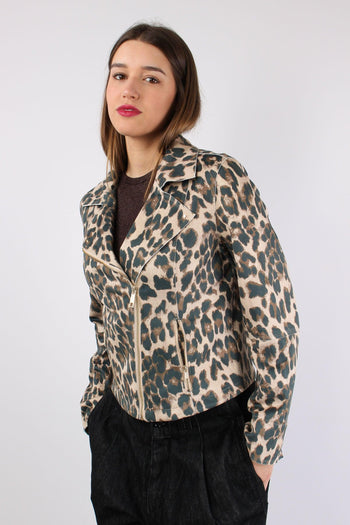 Chiodo Ecocamoscio Leopard - 2