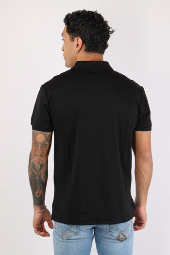 Polo Slim Fit Stretch Polo Black - 4