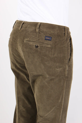 Pantalone Chino Velluto Militare - 6