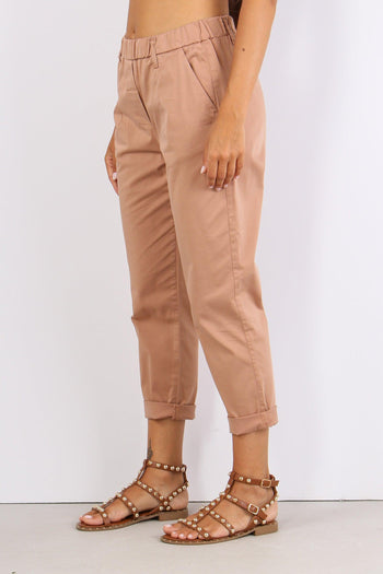 Pantalone Elastico Cotone Legg Nude - 4
