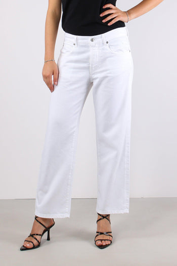 Denim Boyfriend Tencell Optic White - 2