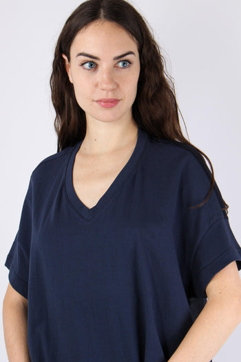T-shirt Scavo V Organza Blue - 9