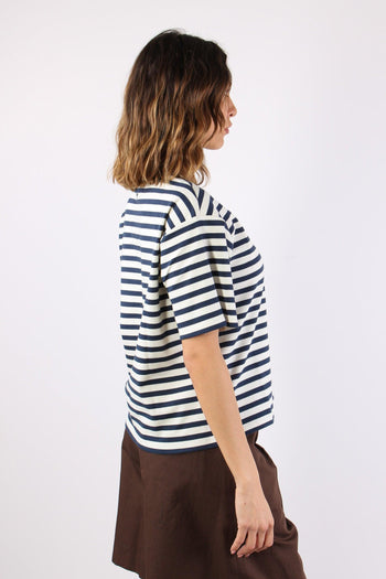 Sabato T-shirt Cotone Ricami Off White - 6