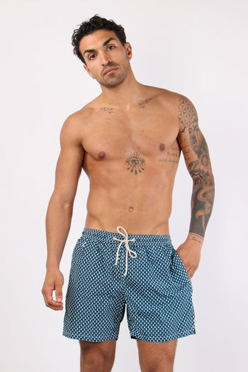 Costume Boxer Fantasia Blu - 2