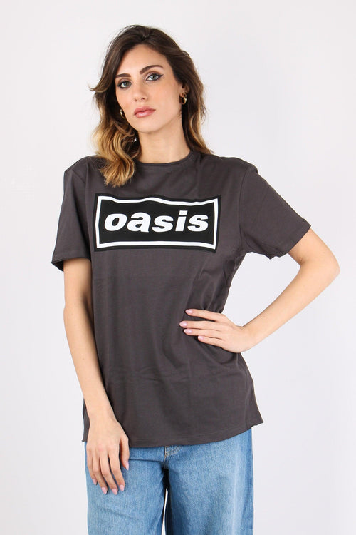 T-shirt Unisex Oasis Grigio
