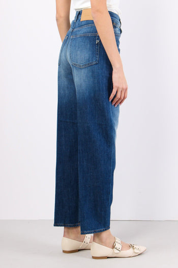 Bessie Denim Carrot Pulito Denim Scuro - 5