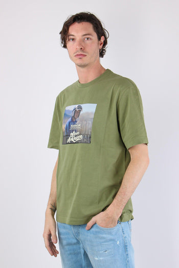 T-shirt Stampa Steve Mc Queen Olvine - 3