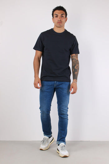 T-shirt Piquet Navy - 2