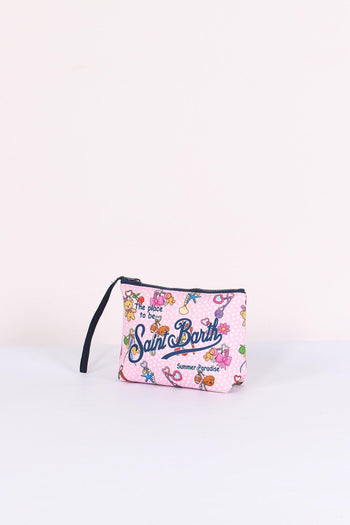 Aline Pochette Charms Rosa - 2