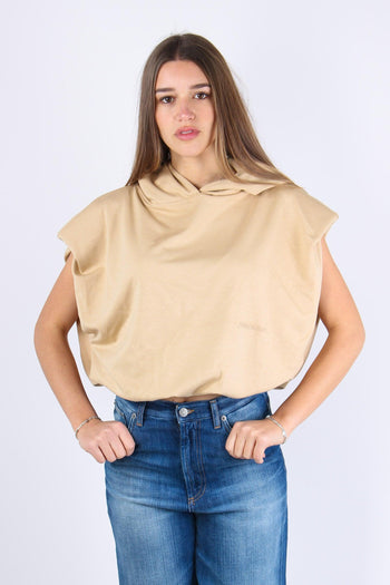 Felpa Over Cappuccio Modal Safari - 2