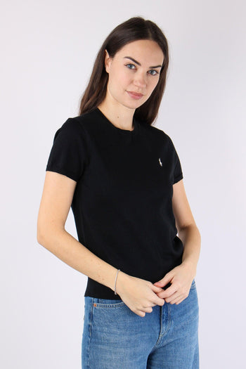 Pullover Manica Corta Polo Black - 5