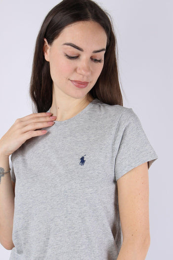 T-shirt Manica Corta Basica Cobblestone Heather - 7