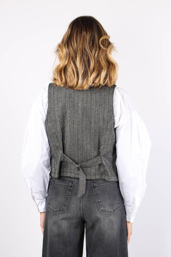 Gilet Spigato Resca Chiara - 3