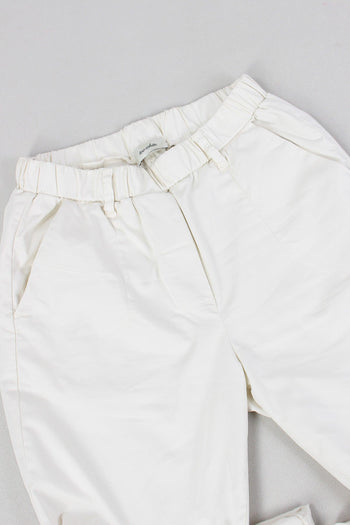 Chino Elastico Rasatello Burro - 7