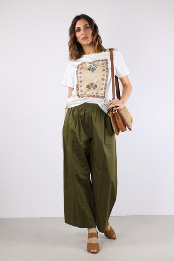 Pantera T-shirt Stampa Off White - 5