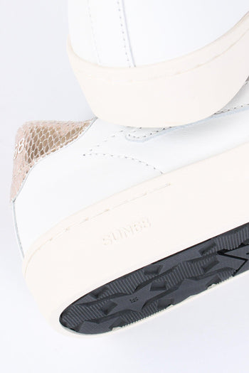 Sneakers Katy Leather Bianco/oro - 7