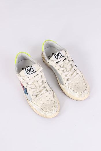 Sneakers Week Star Glitter Bianco/argento - 5