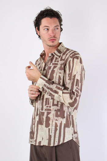 Foto Camicia Fantasia Moro - 3
