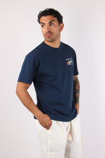 T-shirt Scritta Ricami Grand Slam - 3