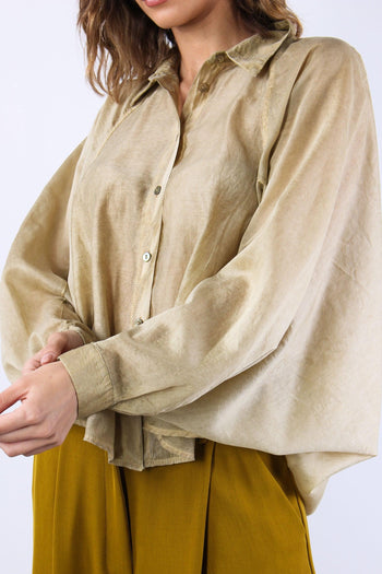 Camicia Over M/l Olio - 8