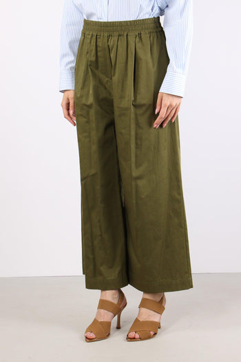 Golfo Pantalone Coulisse Rasatelo Kaki - 3