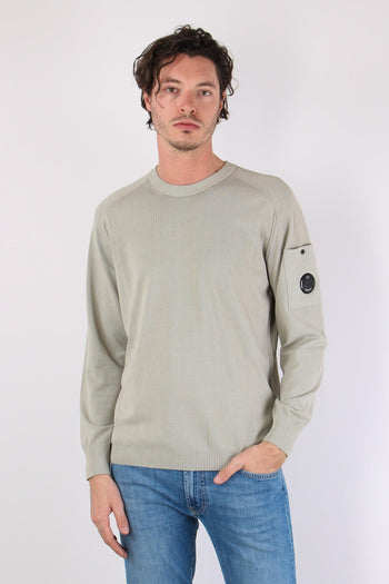 Maglia Girocollo Cotone Lente Dove - 2