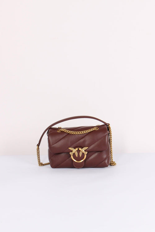 Tracolla Mini Love Puff Burgundy Wine