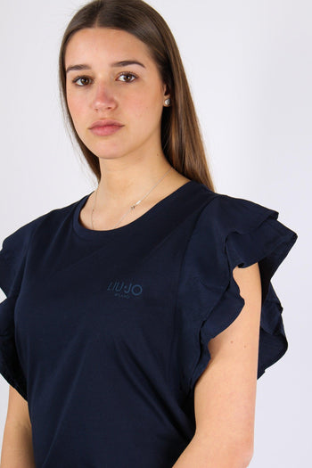 T-shirt Manica Rouges Nuit Noir - 7