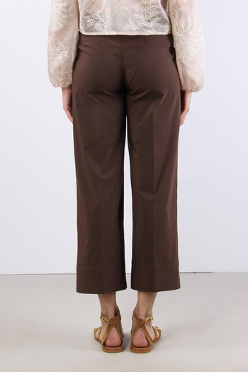 Pantalone Cropped Risvolto Moro - 4