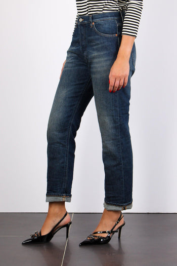 Icon Denim Regular Morbido Denim Medio - 3