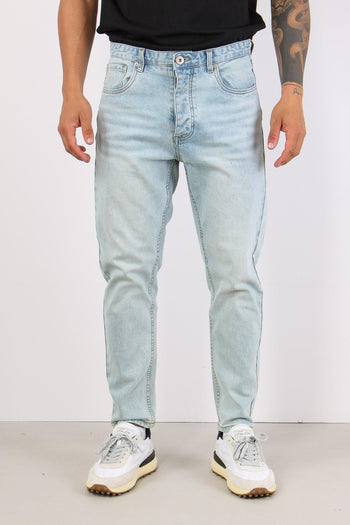 Jeans Cropped Denim Chiaro - 2
