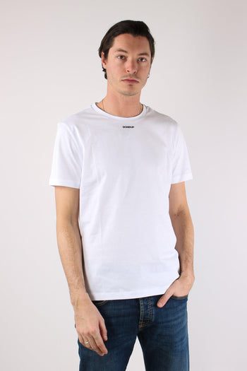 T-shirt Logo Scritta Bianco - 7
