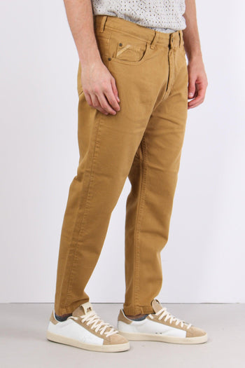 Pantalone Cropped Bull Beige - 5