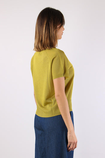 Maglia M/m Filo Cotone Oliva - 6