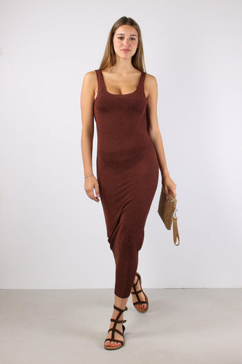 Abito Lurex Scavo Dietro Moro - 2
