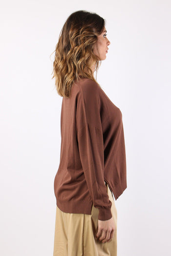 Maglia M/m Scavo V Cacao - 6