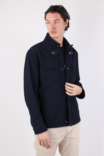 Feel Jacket Punto Milano Blu - 8