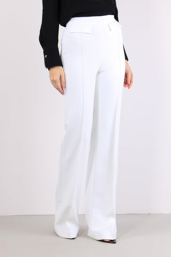 Pantalone Palazzo Essensial Avorio - 5