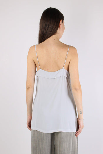 Top Fluido Risvolto Pearl - 4