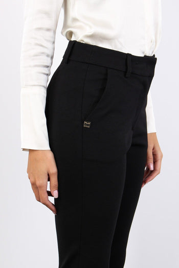 Pantalone Punto Milano Flare Nero - 6