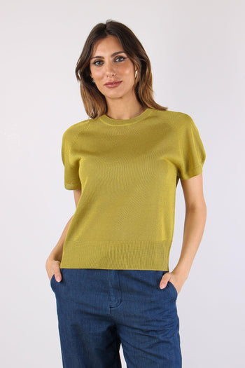 Maglia M/m Filo Cotone Oliva - 2