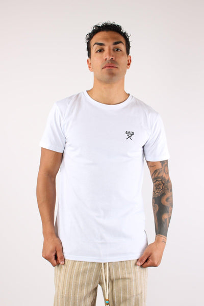 T-shirt Regular Logo Bianco