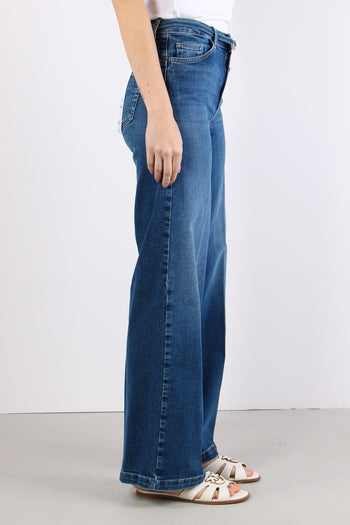 Jeans Good Flare Denim Scuro - 7