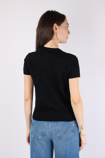 Pullover Manica Corta Polo Black - 4
