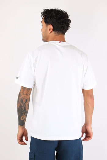 T-shirt Stampa Bianco - 4