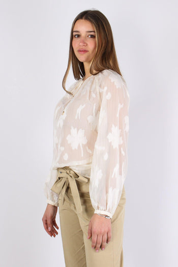 Casacca Ricamo Lurex Naturale - 6