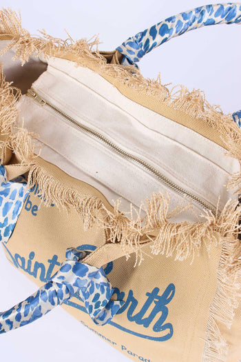 Vanity Foulard Beige/blu - 6