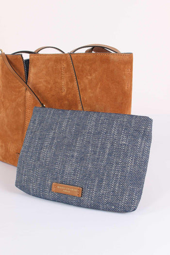 Maya Shopping Mini Reversibile Caramello - 5